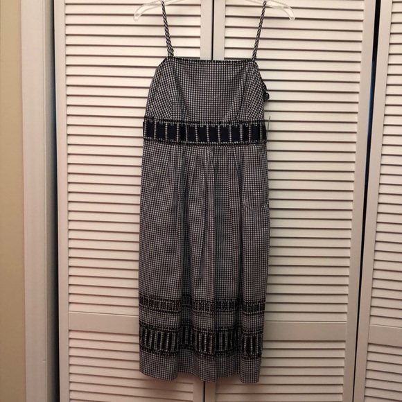 Navy and white sundress, NWT size 6 - Picture 6 of 6